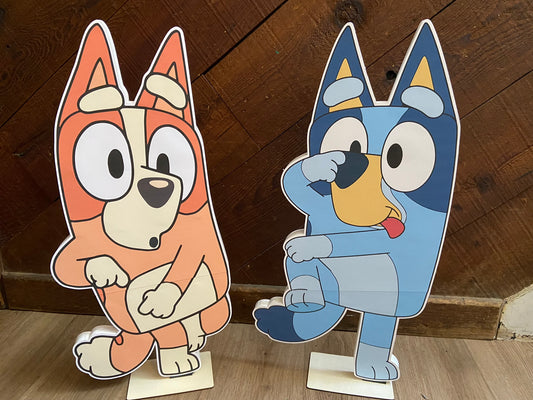 Bluey Party Props